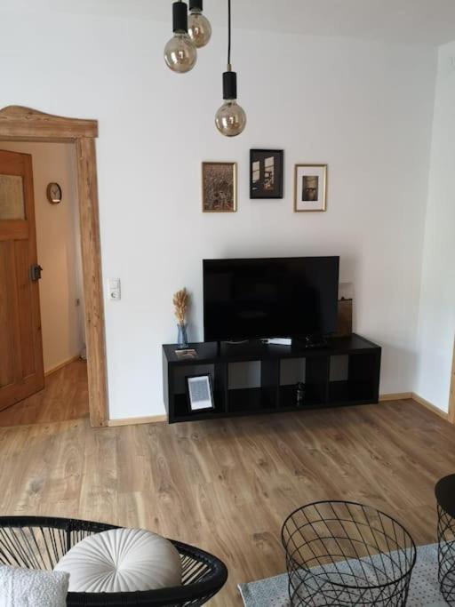 גרימה Ferienwohnung Zur Parthe מראה חיצוני תמונה